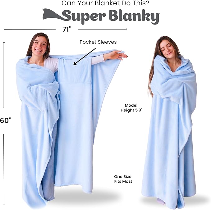 Wearable Blankets for Women, Adult Wearable Blanket Men, Top Christmas Gifts for Women, Wife Birthday Gift Ideas