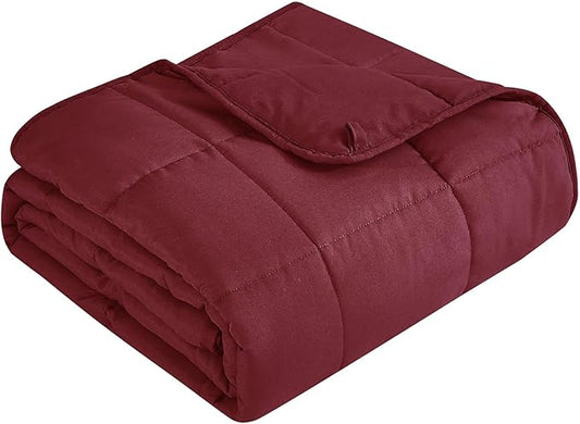Topcee Weighted Blanket (25lbs 88"x104" Cal King Size) Soft Cooling Heavy Blanket Sleeping, Apply to 240-260 lbs Body, Thick Breathable Blanket with Glass Bead, Easy Care