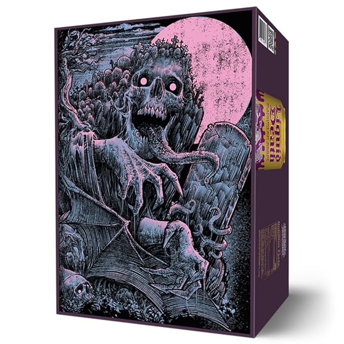 Liquid Death, Slaughter Berry Flavored Iced Tea, 8-Pack (19.2oz Cans), Raspberry Flavored Black Tea, Low Calorie, No Artificial Sweeteners, B12 & B6 Vitamins