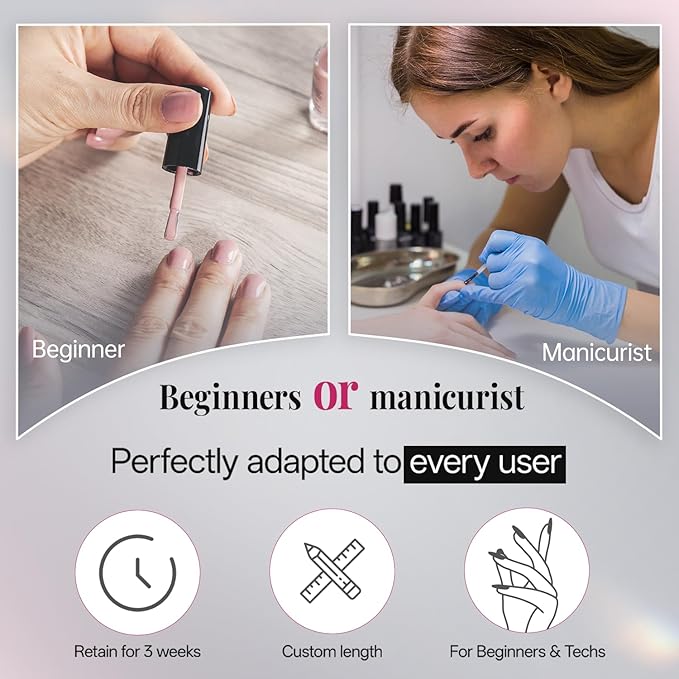 krofaue 3 Styles Short Nail Tips Kit - 720PCS Half Matte Coffin, Almond, Square Fake Nails Full Cover Press on Extension for Soft Gel Tips Set Art DIY Home