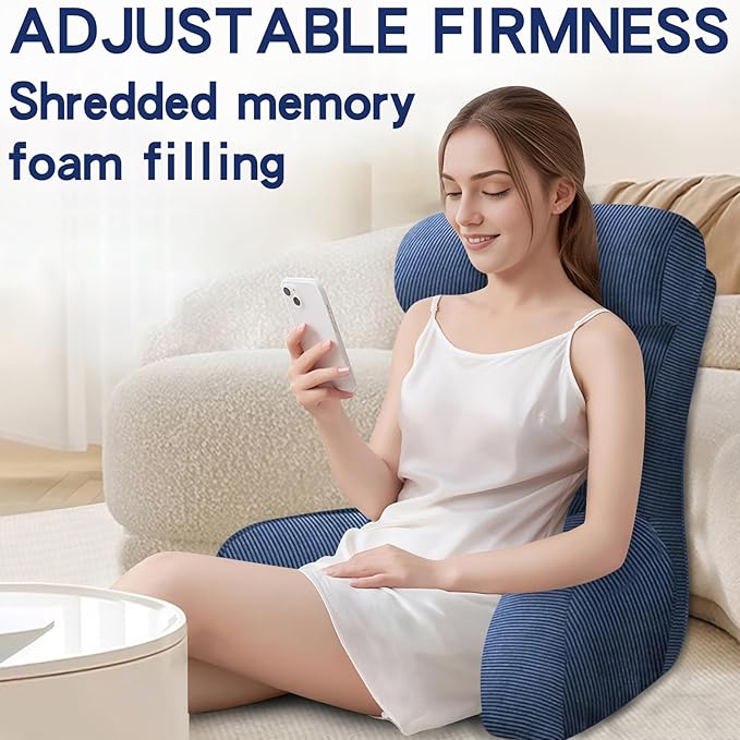 Back Pillow for Bed Sitting Up, Reading Pillow, Extra Large Arm Pillows for Adults for Back Support,Bed Pillow for Sitting up for Watching TV/Gaming/Relaxing