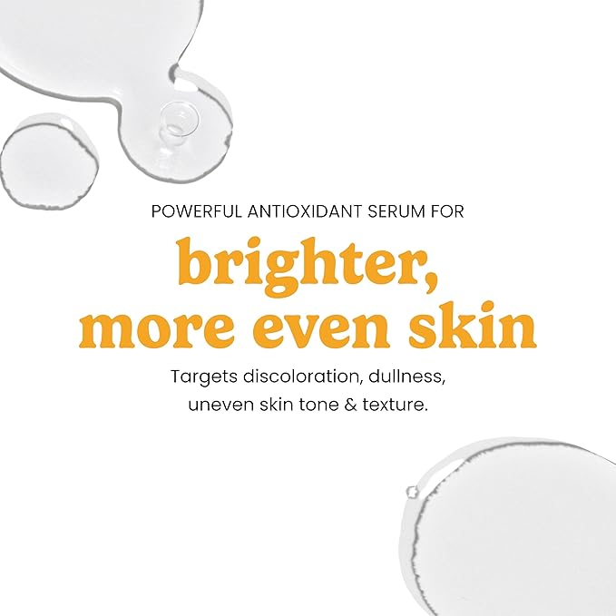 Timeless Skin Care Vitamin C Serum with Vitamin E & Ferulic Acid - Brightening Serum - for Oily & Dry Skin - Fragrance-Free - Pouches