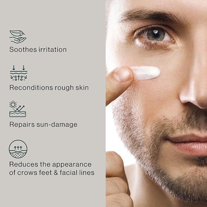 eb5 Men’s All-in-one Anti-Aging Face Cream | Formulated with Retinol, Vitamins E, B5, and A to Moisturize, Reduce Lines and Soothe Razor Burn - 1.7 Fl Oz