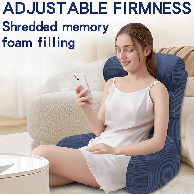 Back Pillow for Bed Sitting Up, Reading Pillow, Extra Large Arm Pillows for Adults for Back Support,Bed Pillow for Sitting up for Watching TV/Gaming/Relaxing