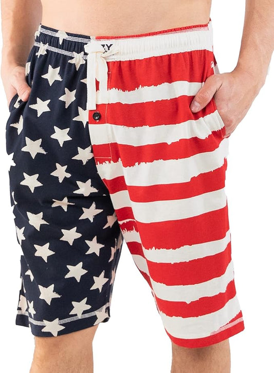 Lazy One Pajama Shorts for Men, Men's Pajama Bottoms, Sleepwear