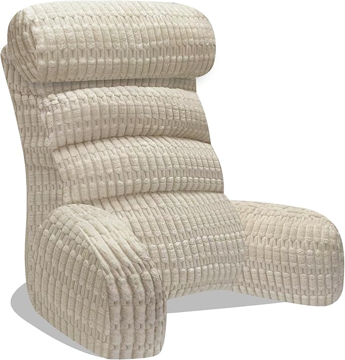 Back Pillow for Bed Sitting Up, Reading Pillow, Extra Large Arm Pillows for Adults for Back Support,Bed Pillow for Sitting up for Watching TV/Gaming/Relaxing