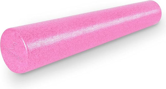 ProsourceFit High Density Foam Rollers 12 - inches Long, Firm Full Body Athletic Massage Tool for Back Stretching, Yoga, Pilates, Post Workout Muscle Recuperation