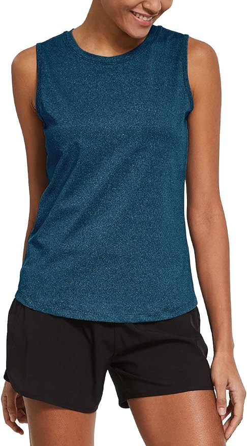 baleaf Workout Tank Tops for Women Sleeveless Running Athletic Loose Fit Yoga Tops Active Shirts Sports Gym Exercise