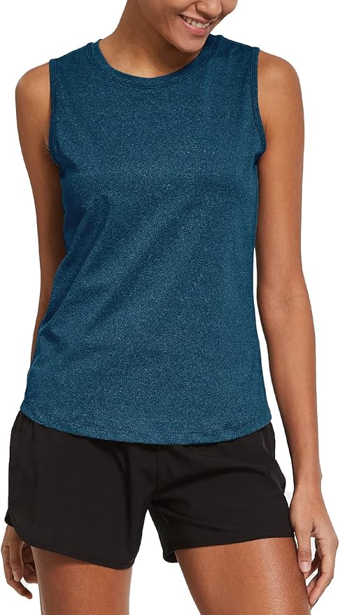 baleaf Workout Tank Tops for Women Sleeveless Running Athletic Loose Fit Yoga Tops Active Shirts Sports Gym Exercise