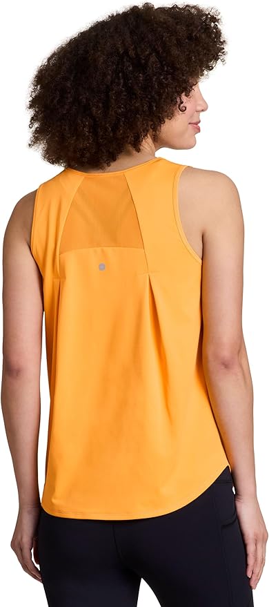 RBX Active Women's Workout Top with Breathable Mesh Panels, Quick Drying Gym Running Tank Top with Plus Sizes