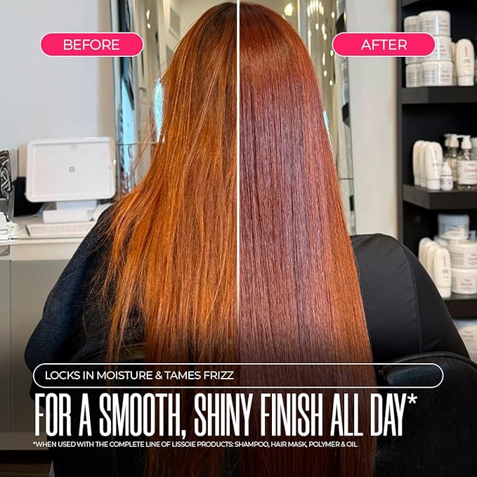 Weightless Shine Hair Serum Oil 1 fl oz – Squalane, Avocado & Argan – 48-Hr Hydration, Frizz Tamer, Heat + UV Shield up to 450 °F – Non-Greasy, Paraben & Cruelty-Free Pump Dispenser