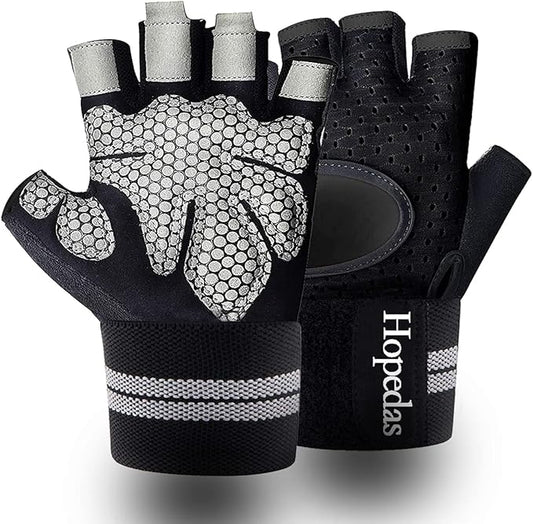 Workout Gloves Weight Lifting Gloves Palm Support Protection for Men Women, Exercise Gloves Sports for Training, Fitness, Gym,