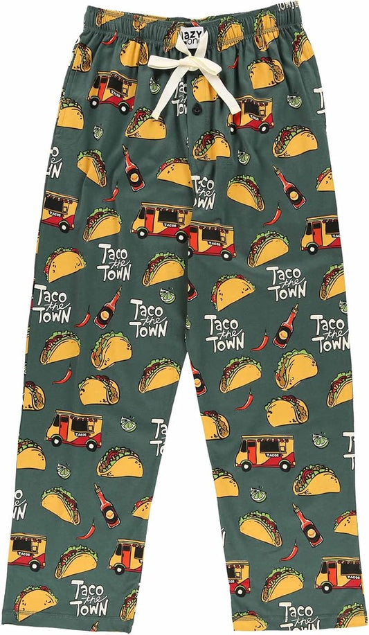 Lazy One Funny Ocean Pajama Pants For Men, Men's Separate Bottoms, Lounge Pants, Fishing PJs