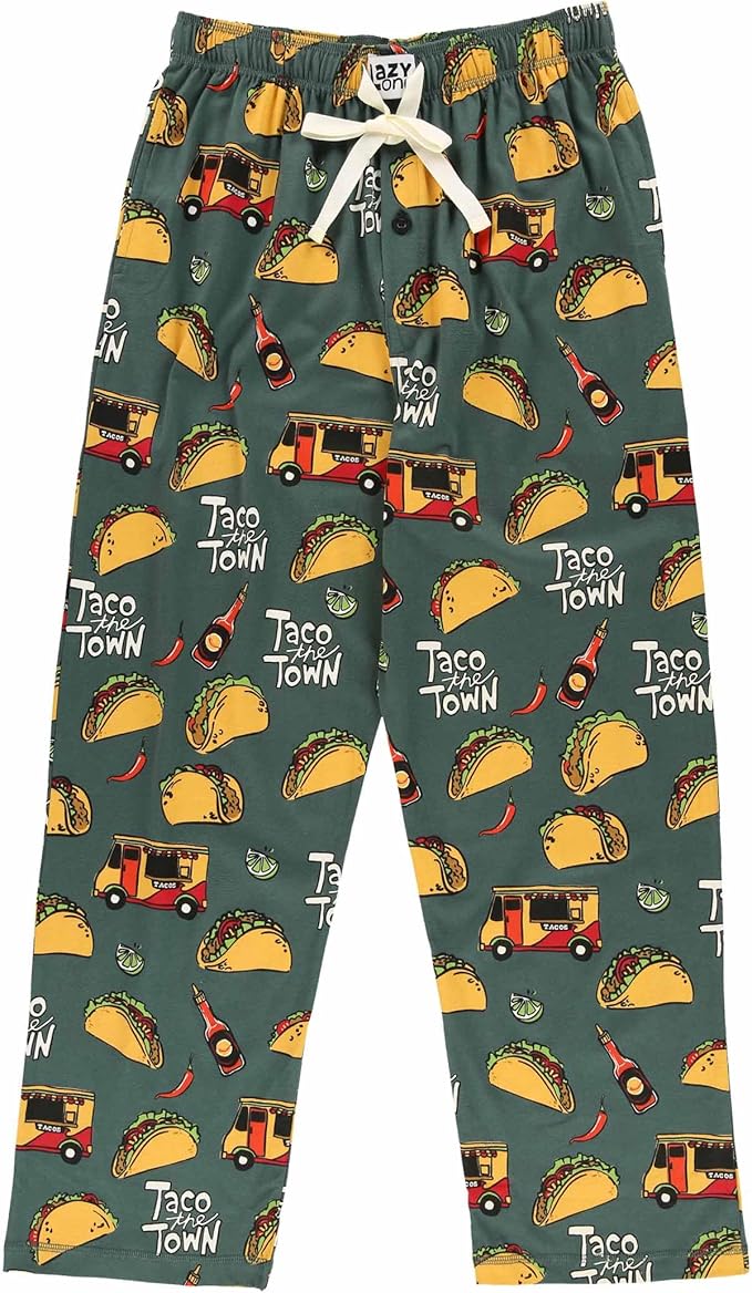 Lazy One Funny Ocean Pajama Pants For Men, Men's Separate Bottoms, Lounge Pants, Fishing PJs