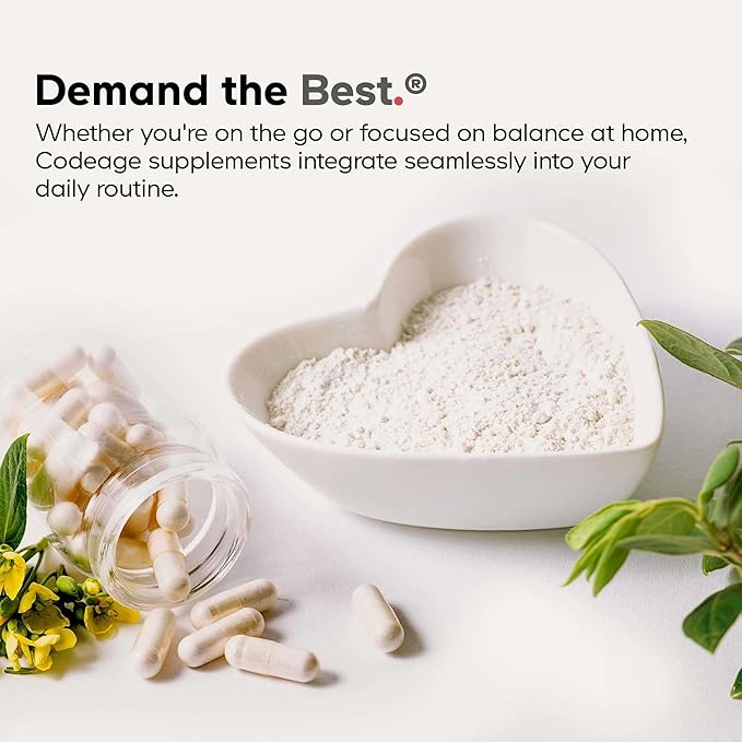 Codeage Hair Vitamins 10000 mcg Biotin, Keratin, Collagen, Vitamin A, B12, C, D3, E, Zinc, Turmeric, Probiotics, Enzymes, Inositol - Hair Care Support - Healthy Hair Supplement Pills - 2 Pack