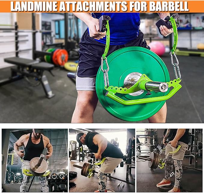 KORIKAHM Adjustable Lat Pull down Bar, Cable Machine Attachments for Gym, Home Gym Fitness T-bar Row Pulldown Attachments, Lat Pull Down Machine Wide Grip Neutral Grip Handle