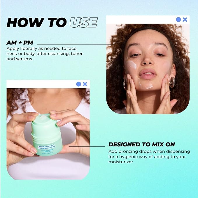 Vitamasques Ultra Hydrate Gel Cream - Lightweight Balance, Hydrating & Soothing Moisturizer (1.69 Fl oz)