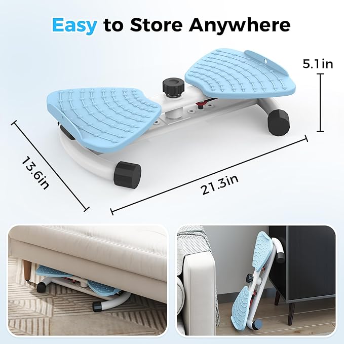 Ab Twister Board, Waist Twisting Machine for Exercise, Waist Trainer for Core Abs Exercise, Home Gym Workout Equipment for Women, Noiseless, 300 lbs Capacity