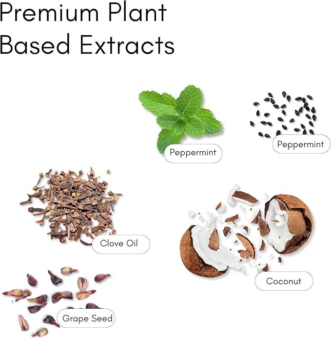 Merakk Coconut Oil Pulling Whitening Mouthwash for Teeth & Gums | Doctor Formulated | Natural Ayurvedic Oil, Clove & Grape Seed Oil - Oral Rinse - 6.8oz