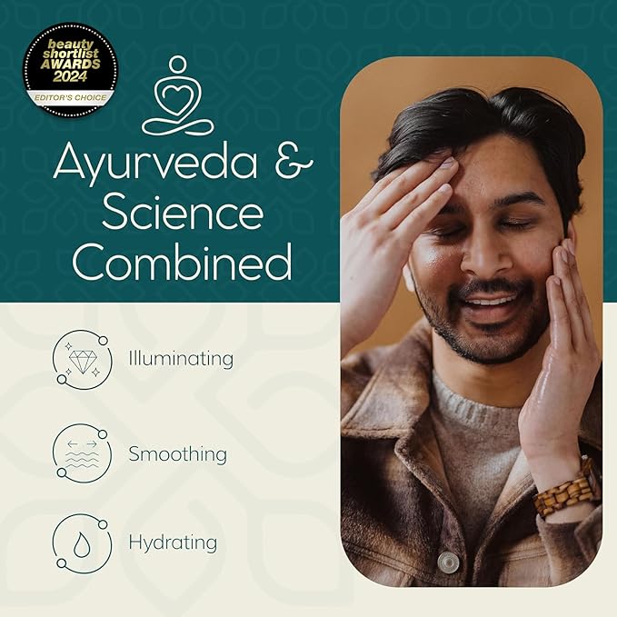 LUVIH Eternal Dew Face Serum with Bakuchiol, Vitamins A B C, Gotu Kola, Hibiscus & Lotus – Anti-Aging Hydrating Serum for Wrinkles, Fine Lines & Mature Skin – 30 mL