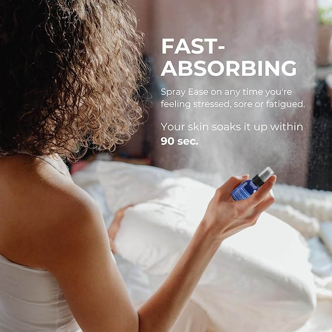 Activation Ease Magnesium Spray | 250 ml | Dead Sea Magnesium Chloride | Fast-Absorbing Topical Spray for Natural Balance and Relaxation