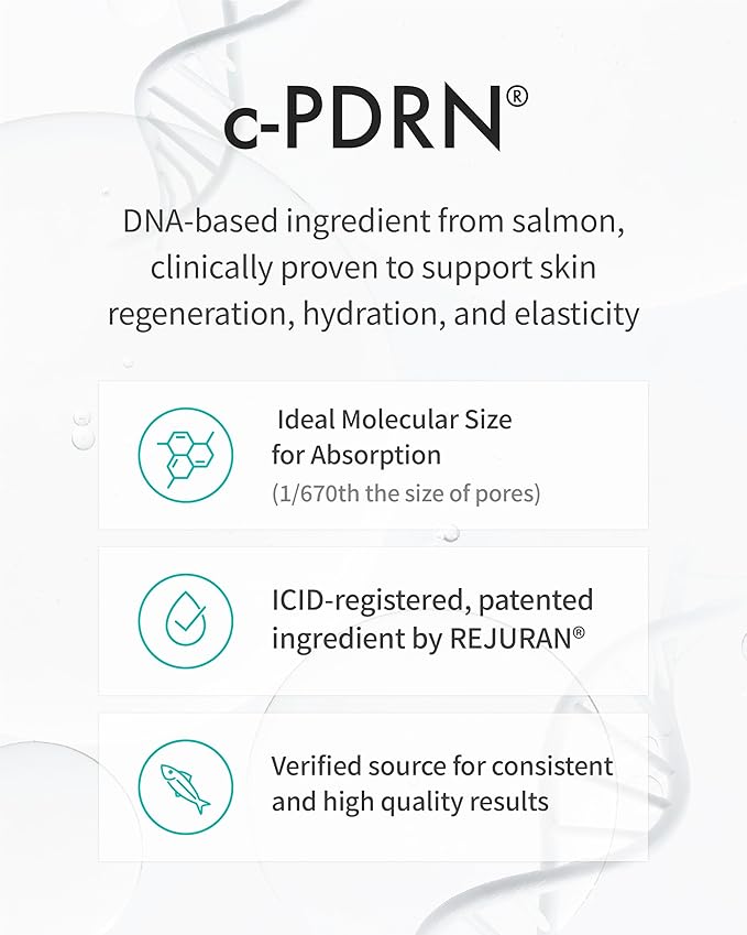 REJURAN® Refreshing Emulsion, c-PDRN® - Salmon DNA Facial Moisturizer for Deep Hydration, Radiance-Boosting, Firmness, Skin Elasticity, and Optimal Moisture Balance. Korean Skincare (1.52 fl oz)