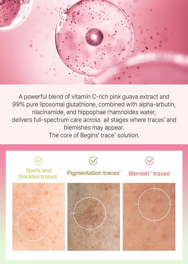 Pink Guava Glutathione Blemish Cream 1.7 Fl Oz, Facial Moisturizer with 99% Pure Glutathione, Niacinamide and Vitamin C, Lightweight Hydration, Korean Skincare for Daily Use