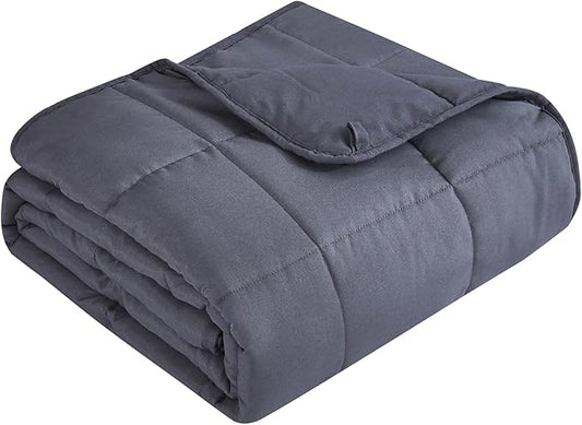 Topcee Weighted Blanket (30lbs 88"x104" Cal King Size) Soft Cooling Heavy Blanket Sleeping, Apply to 290-310 lbs Body, Thick Breathable Blanket with Glass Bead, Easy Care