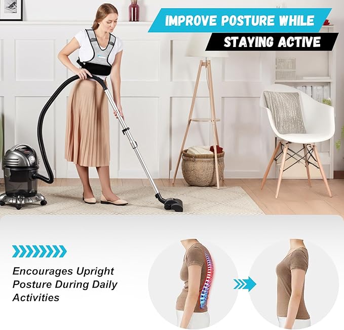 Adjustable Weighted Vest for Women Men, 6-15 Lbs Rucking Vest with LED Light Strips, Weight Vest with 6 Ironsand Weights, and Zipper Pocket for Strength Training, Walking, Running