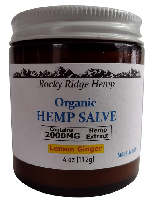 2000MG Organic Salve MADE IN USA All Natural Balm with Omega Oils