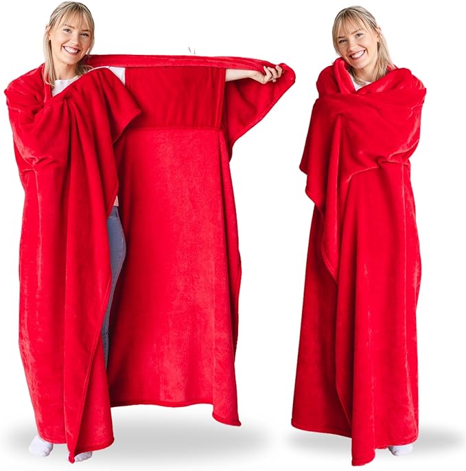 Wearable Blankets for Women, Adult Wearable Blanket Men, Top Christmas Gifts for Women, Wife Birthday Gift Ideas