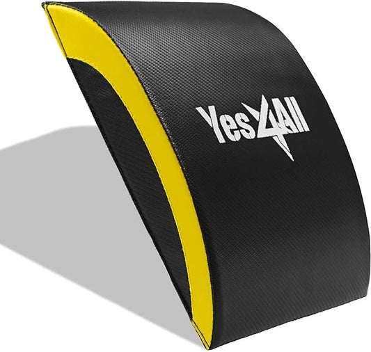 Yes4All Ab Exercise Mat Tailbone & No Tailbone, Foldable Abdominal Sit Up Support Pad, Abs Workout Equipment for Core Training and Lower Back
