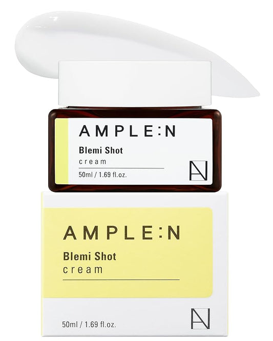Blemi Shot Cream - Korean Face Moisturizer with Niacinamide & Tranexamic Acid for Smooth Radiant Complexion - Daily Facial Cream Hydrating Formula for Clear Skin, Skin Tone Improvement, 1.69 oz