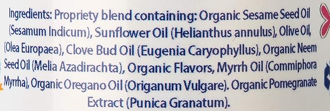 Ayurvedic Oil Pulling Rinse for Teeth and Gums | Made in USA Alcohol Free Mouthwash for Fresh Breath | Pulling Oil with Oils Extract for Teeth Whitening & Healthy Gums | Mint Oral Rinse - 8 Fl Oz