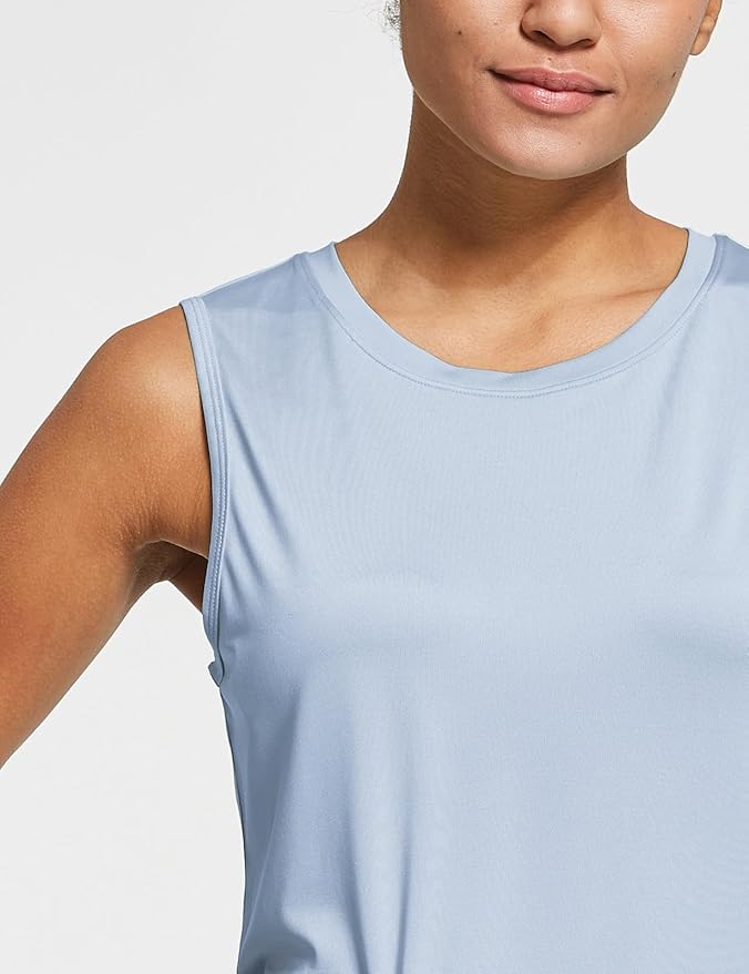 baleaf Workout Tank Tops for Women Sleeveless Running Athletic Loose Fit Yoga Tops Active Shirts Sports Gym Exercise