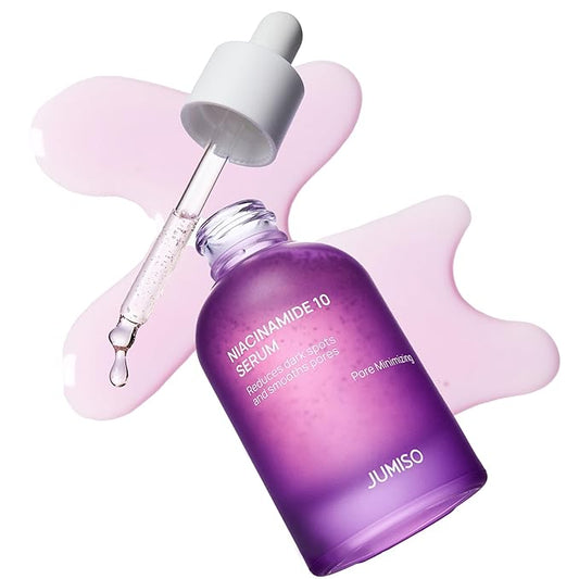 JUMISO Niacinamide 10 Serum - Korean Face Serum with Glutathione, TXA Tranexamic Acid and Centella Complex - Reduces Pigmentation, Evens Skin Tone, Soothes for Sensitive Skin, 1.35 fl.oz.