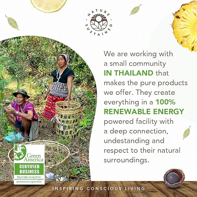 Nature Sustained Organic Shampoo - Raw & Wildcrafted with Probiotics, Hypoallergenic Natural & Sulfate Free Shampoo for Sensitive Scalp, Dry Hair, Dandruff, Eczema & Psoriasis, Gallon, Original