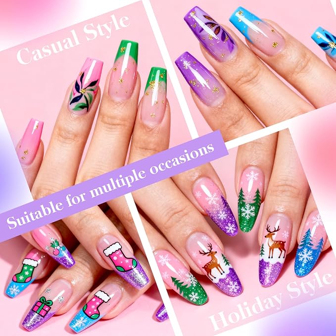 Gradient Painting Gel, 24 Bright Glitter Gold&Silver Black&White Pearlescent Colors Ombre Gel Nail Polish for Light Pigment Pat Nail Gel Kit French Manicure No-wipe DIY Nail Art Soak of UV A