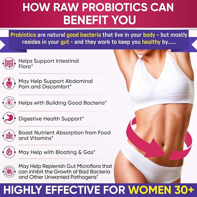 Wholesome Wellness Probiotics for Women 100 Billion CFUs with Prebiotics, Digestive Enzymes + Multi Collagen Protein Powder Hydrolyzed (Type I II III V X) Bundle