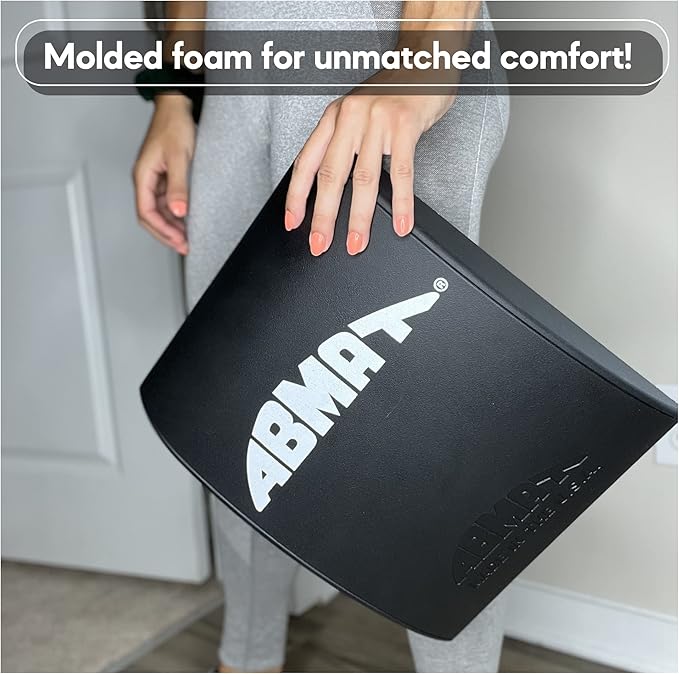 ABMAT Sit Up Mat- Premium Foam Abmat - The Original Abdominal and Core Trainer Mat for Full Range of Motion Sit ups, Crunches and Ab Workouts
