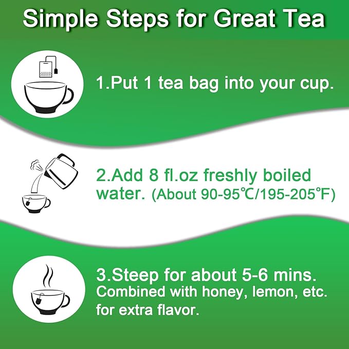 FullChea - Thyme Tea Bags, 40 Teabags - Premium Thyme Leaves - Non-GMO - Caffeine-free, Promote Overall Health, Support Digestion