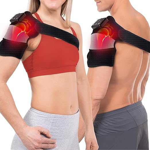 Shoulder Massager Heating Pad Relieve Shoulder Pain Gifts for Dad Mom Husband Wife Seniors