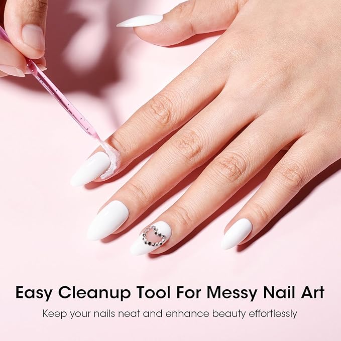 Gellen Liquid Latex for Nails, Peel Off Cuticle Guard for Nail Polish Skin Barrier Protector Nail Art Liquid Latex Tape for Manicure Home Salon 15ml Pink Cuticle Protectors Gifts for Women