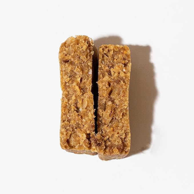 Big Spoon Roasters Figgy Chai Nut Butter Bars - Low Carb, High Protein Bars w/Pea Protein - Vegan Energy Snacks w/Peanut & Almond Butter - Gluten-free, Soy-free, & Lean Protein - 1.76 Ounce - 12 Pack