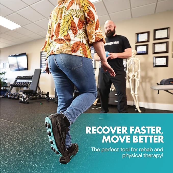 EVENup Core Balance for Women & Men, Worn on Your Shoes, Core Balance Equipment for Physical Therapy & Core Strength Training, Adjustable Balance Domes