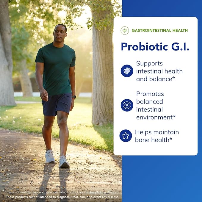 Pure Encapsulations Probiotic G.I. - Shelf Stable Probiotic for Intestinal Health & Gastrointestinal Support - with Lactobacillus & Bifidobacterium - 60 Capsules