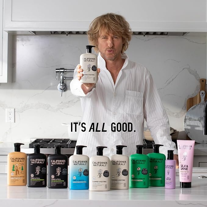 California Naturals Re:GRO Hair Conditioner, Anti-Thinning & Hair Growth Support, All Hair Types, Vegan, Natural, Cruelty Free, Silicone, Paraben & Sulfate Free Conditioner for Women & Men, 16.5 oz