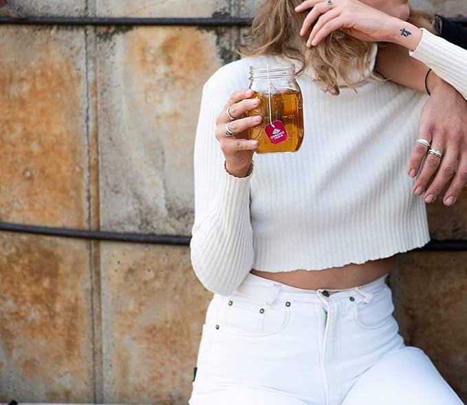 ORGANIC INDIA Tulsi Peppermint Tea - Caffeine Free Herbal Mint Tea - Stress Relieving Holy Basil, Immune Support, Aids Digestion, Vegan, USDA Certified Organic, Fairtrade - 18 Infusion Bags, 6 Pack