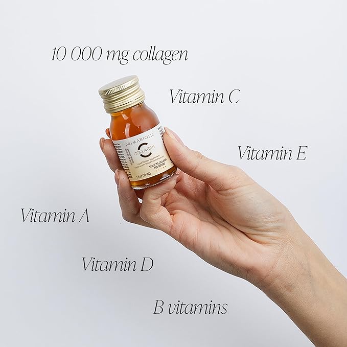 Liquid Collagen - High Collagen Content [10,000 Mg] Per Serving - Hydrolyzed Collagen and 12 Vitamins - Gluten Free- 900 Ml - Pack of 30 Bottles x 30 Ml (1)