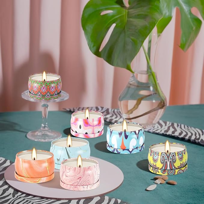 36 Pack Christmas Scented Candles Set for Home, Relaxing Stress Relief, Aromatherapy - Natural Soy Wax and Fragrance - Gifts for Women, Mom, Best Friend, Wife, Birthday